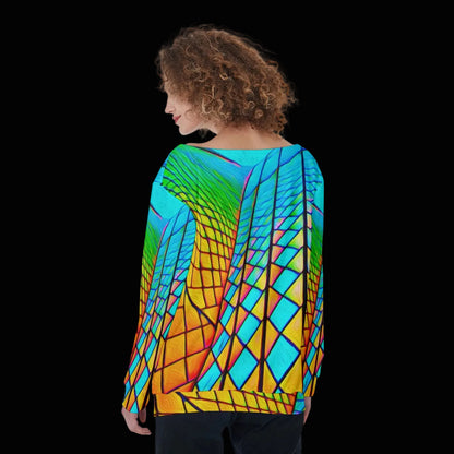 “Opera House 1” Women's Off-Shoulder Sweatshirt