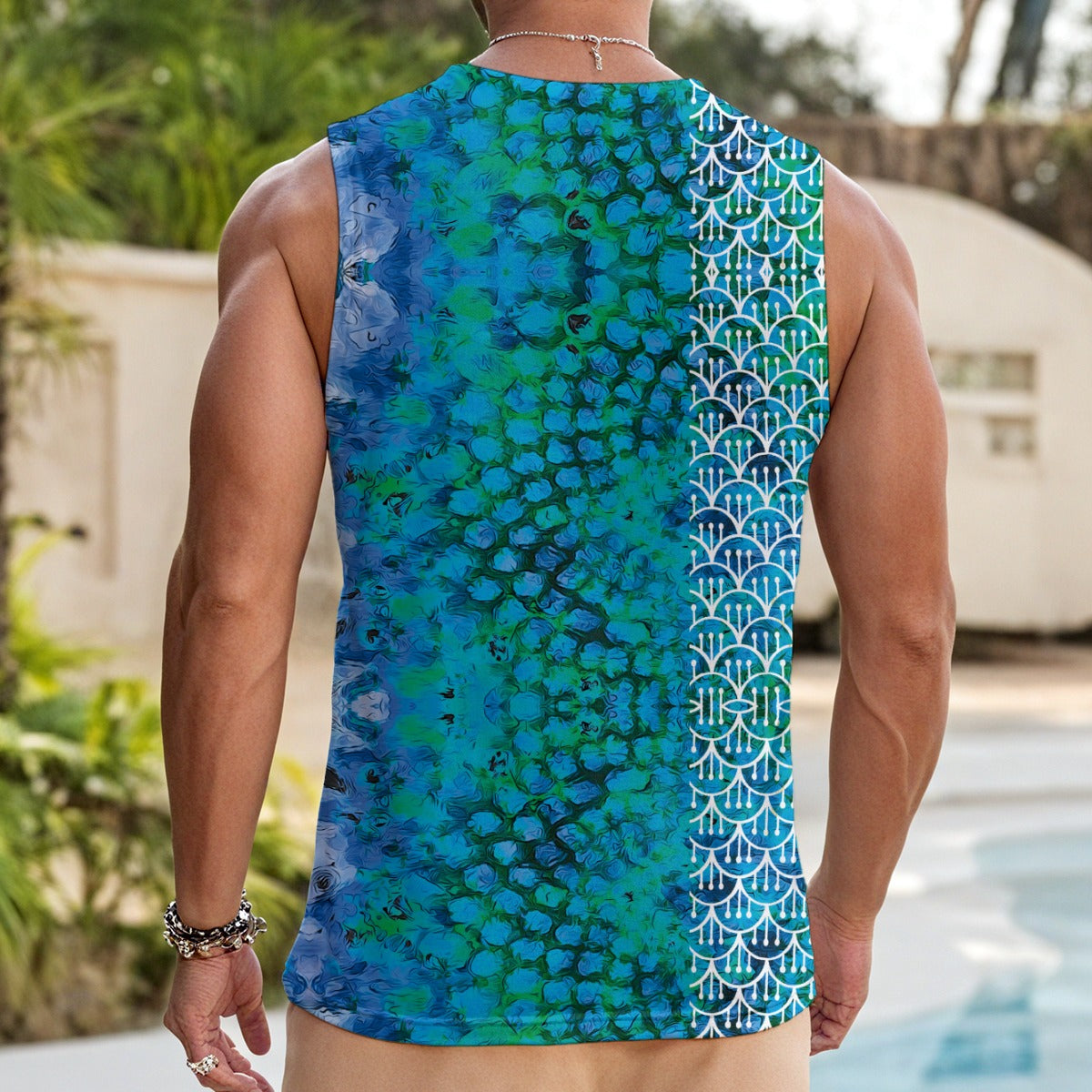 Men's Tank Top With Drawstring