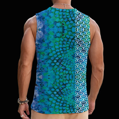 Men's Tank Top With Drawstring