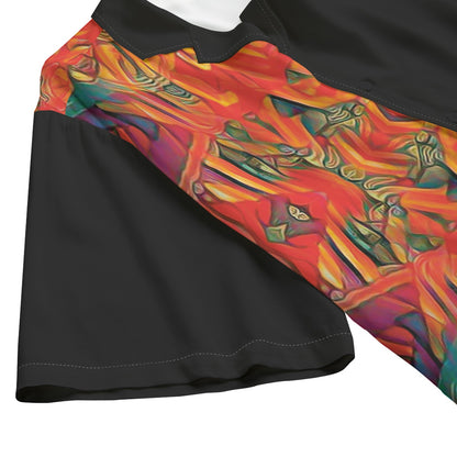 “Chromatic Fusion”  Hawaiian Rayon Shirt | 115GSM Rayon