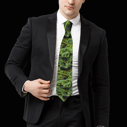 “Nephrite” tie Classic Necktie (Two Sides)