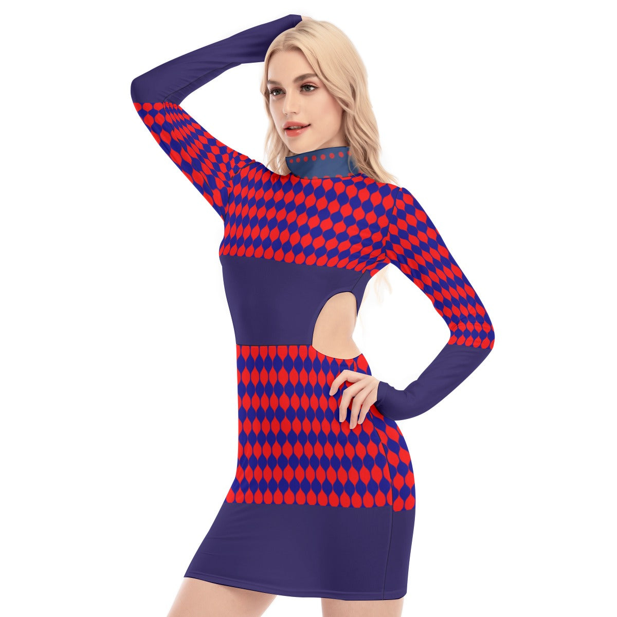 “Selene”  Women's Waist Hollow Hip Dress