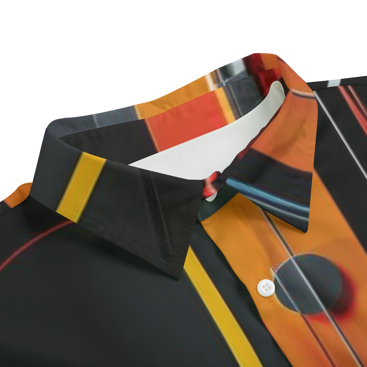 "Mars" Unisex Imitation Silk Shirt Suit