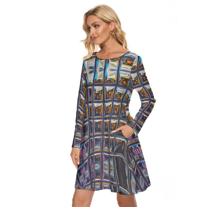 “Armoury” Women's Crew Neck Dress