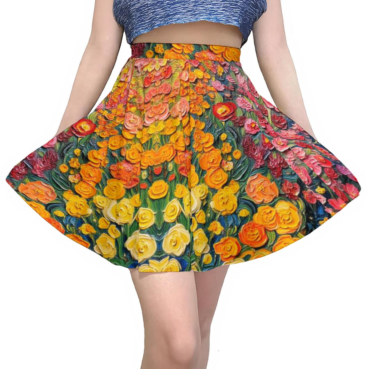 “Floriana”  Women's Short Skirt
