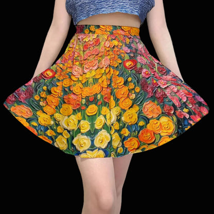 “Floriana”  Women's Short Skirt