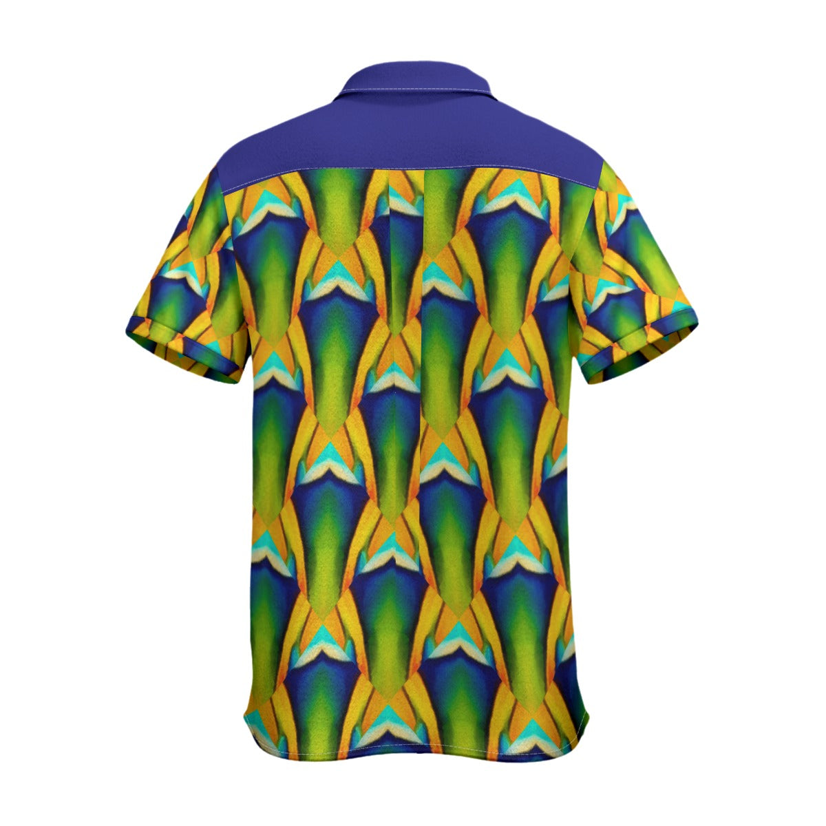 “Emerald Tide” Men's Business Collared Shirt|115GSM Cotton poplin