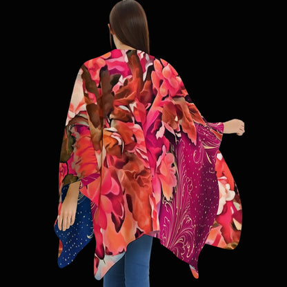 “Celestial Bloom” All-Season Soft Touch Shawl