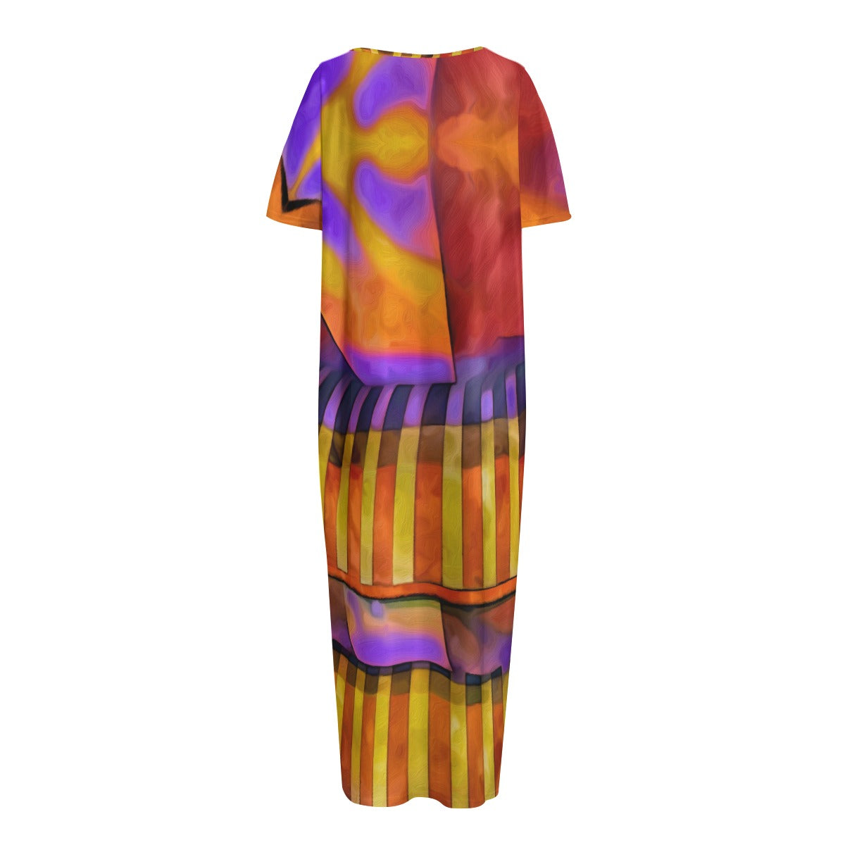 “Carnival” Women's Long Dress With Pocket