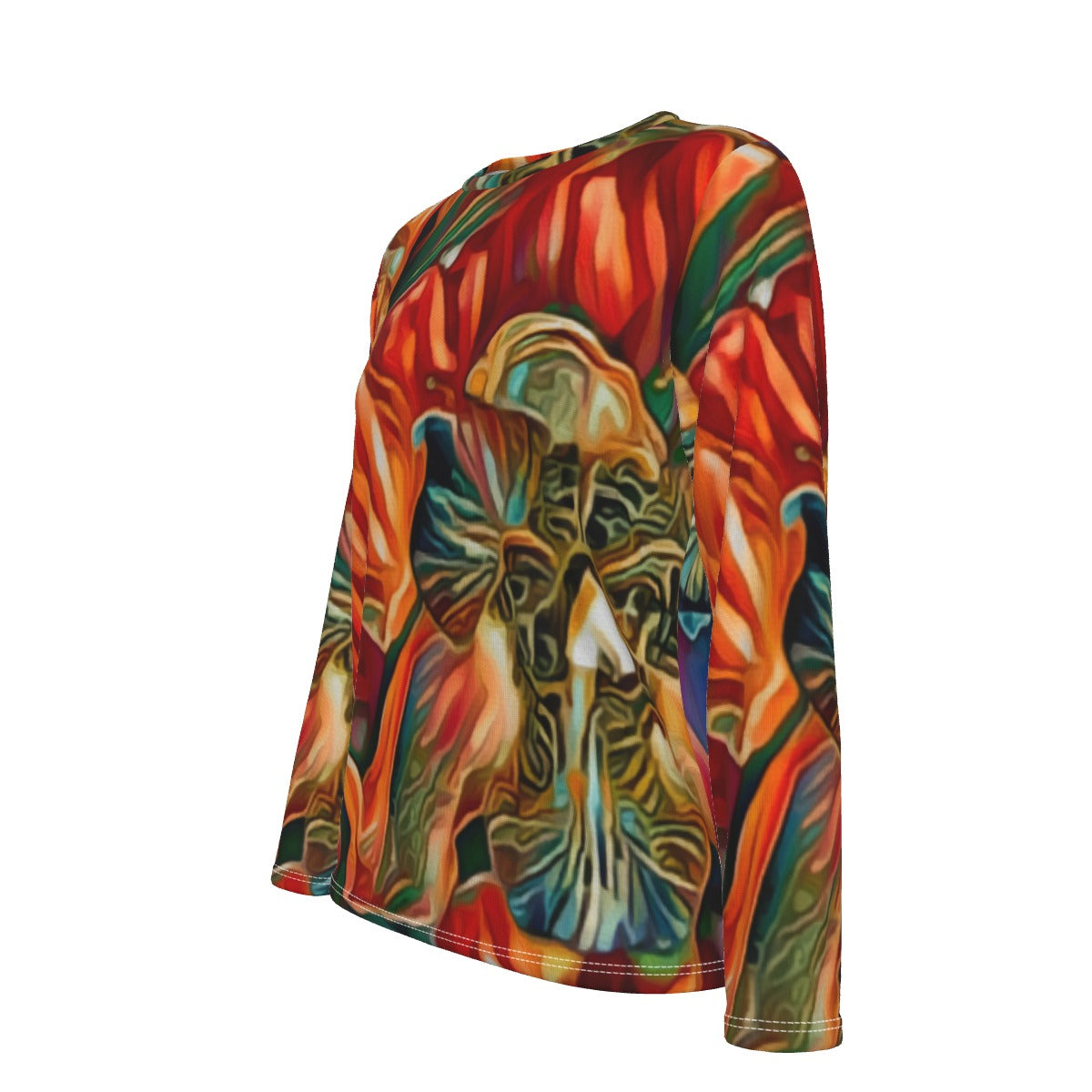 All-Over Print Women's Oversized T-shirt | 190GSM Cotton