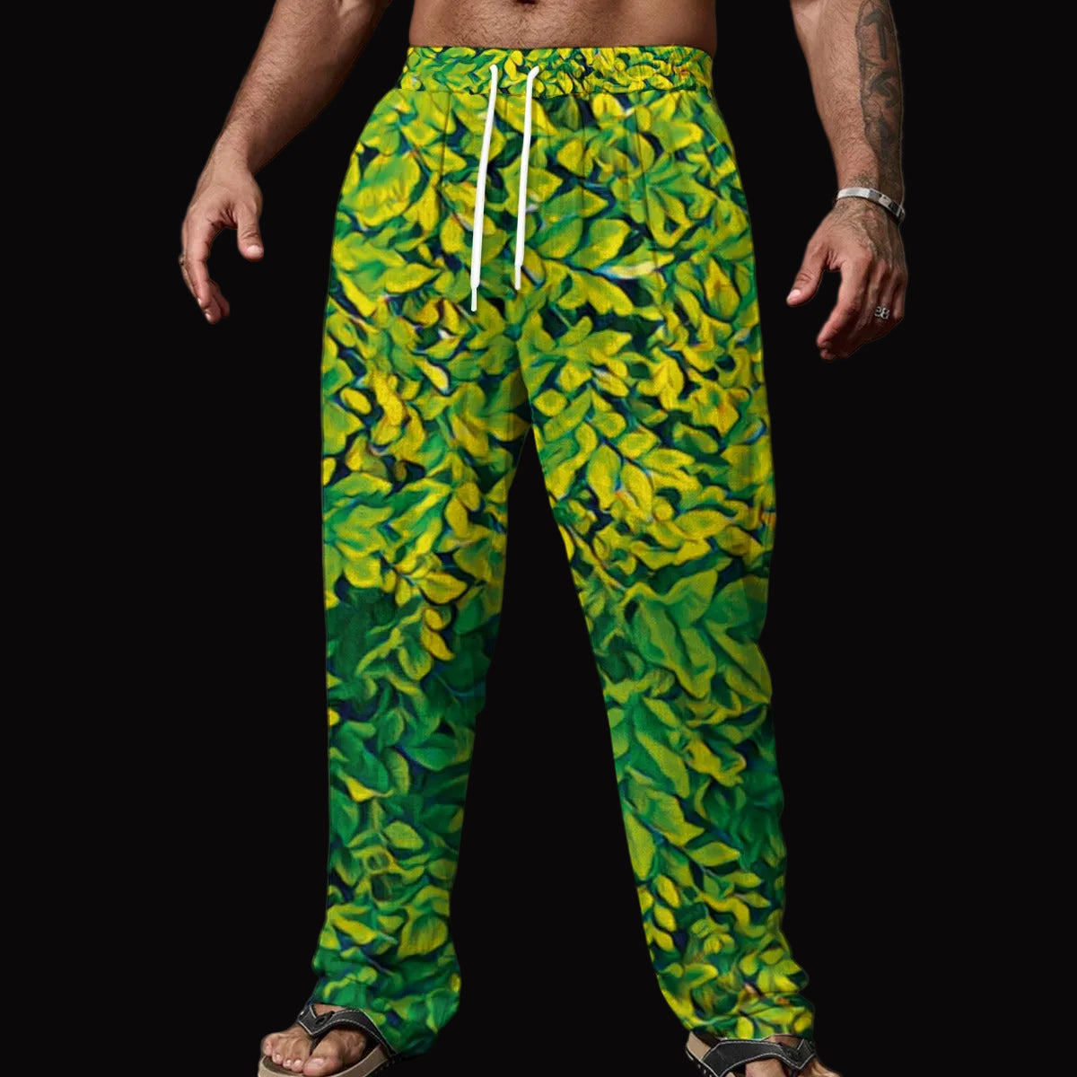 “Hedge” Men's Loose Casual Pants With Pocket