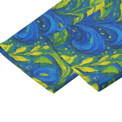 “Cobalt Meadow“ Women's Cargo Pants