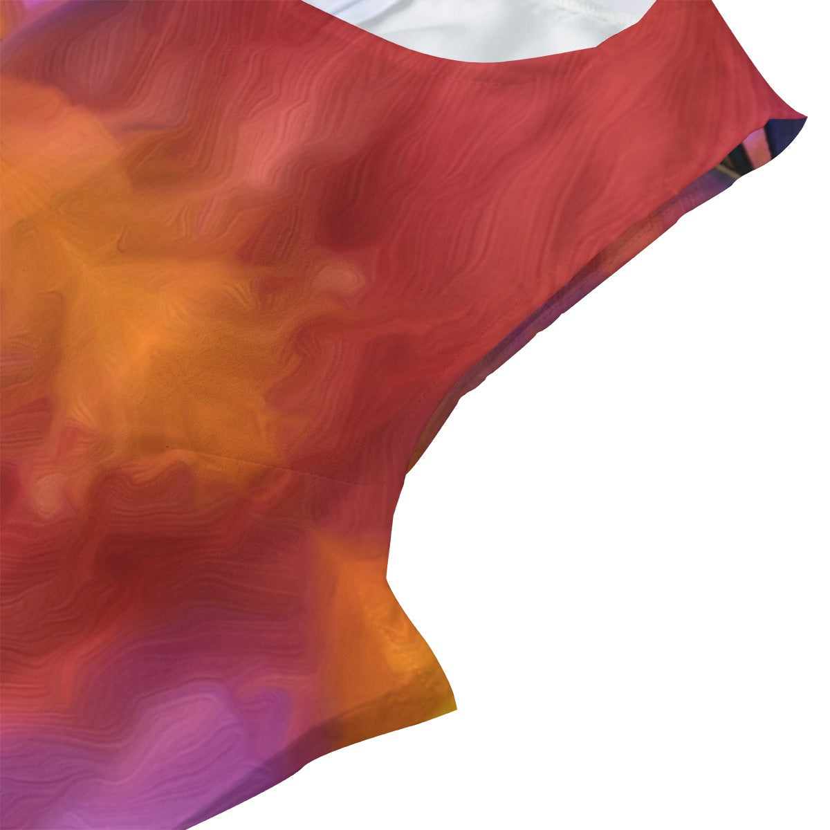 “Carnival” Women's Beach Perspective Chiffon Sleeveless Dress