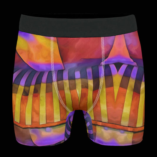 “Carnival” Men's Stretch Boxer Briefs
