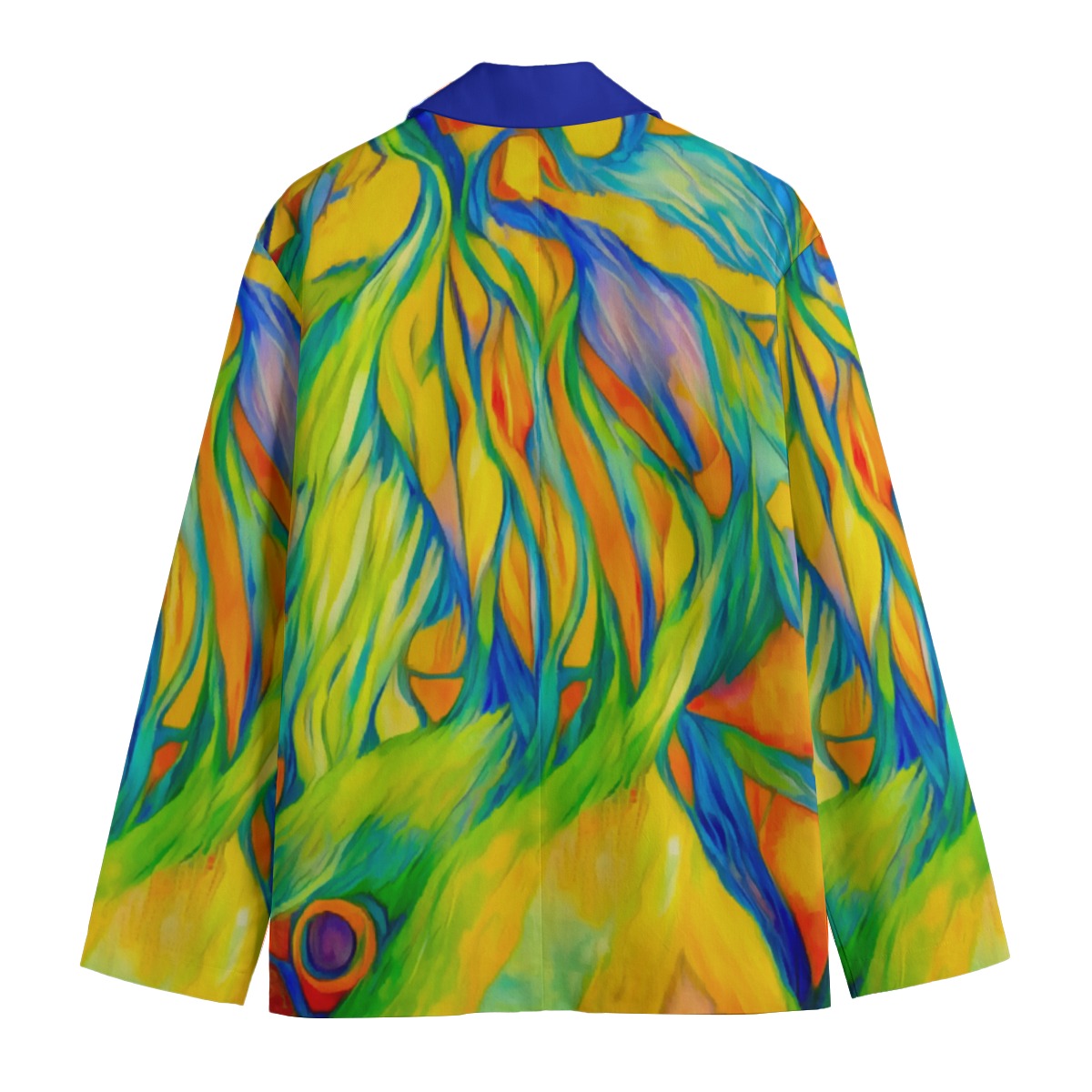 “Iridescence” Men's Casual Flat Lapel Collar Blazer