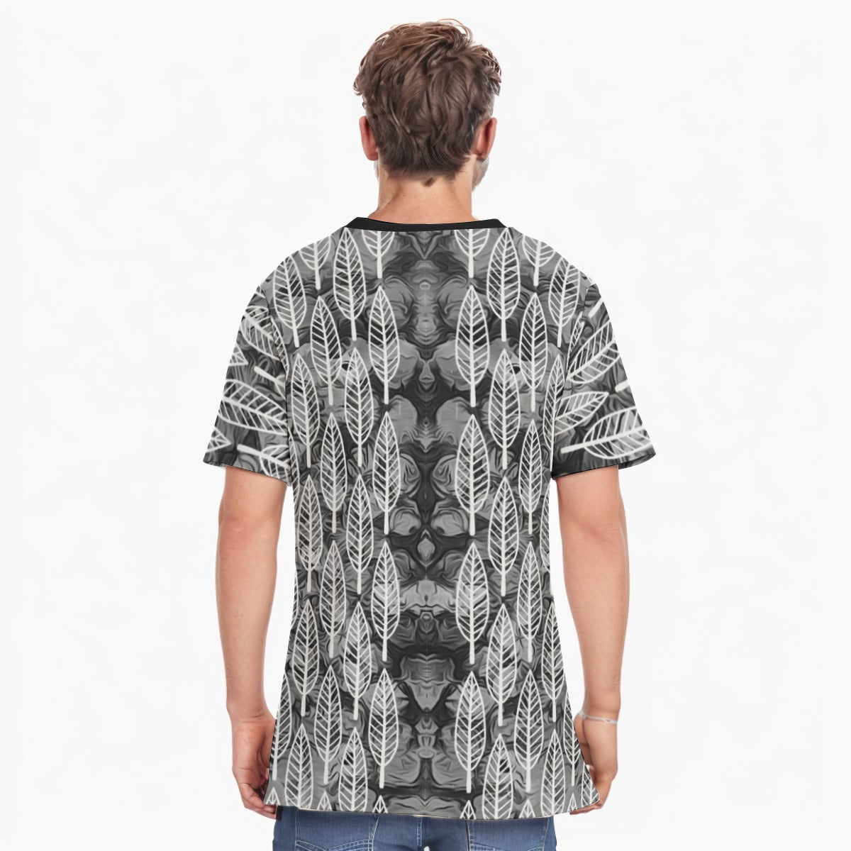 “Ashfall’ Men's O-Neck T-Shirt | 190GSM Cotton