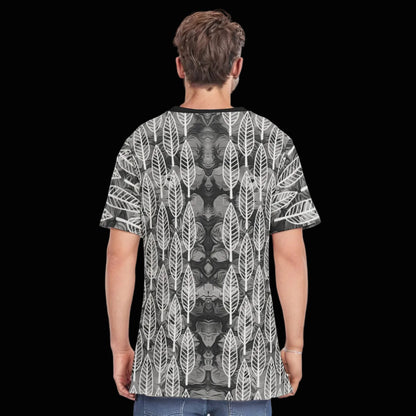 “Ashfall’ Men's O-Neck T-Shirt | 190GSM Cotton