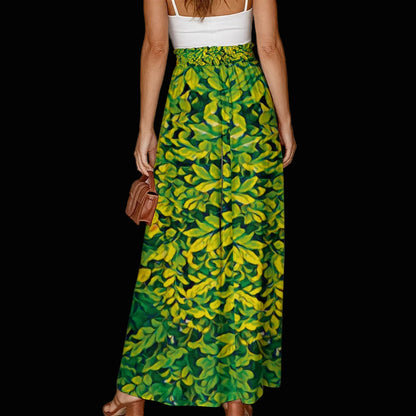 “Hedge” Women's Ruffled Wide-Leg Pants