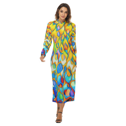 “Prism” Print Women's Hip Dress