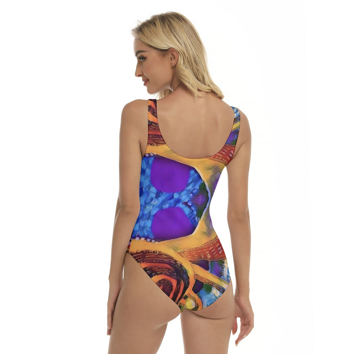 “Colour Vortex” Women's One-piece Swimsuit