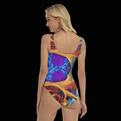 “Colour Vortex” Women's One-piece Swimsuit