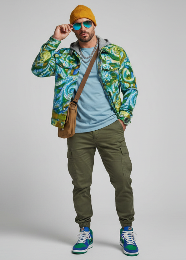“Arcadia” Unisex Lapel Jacket | 245GSM Cotton