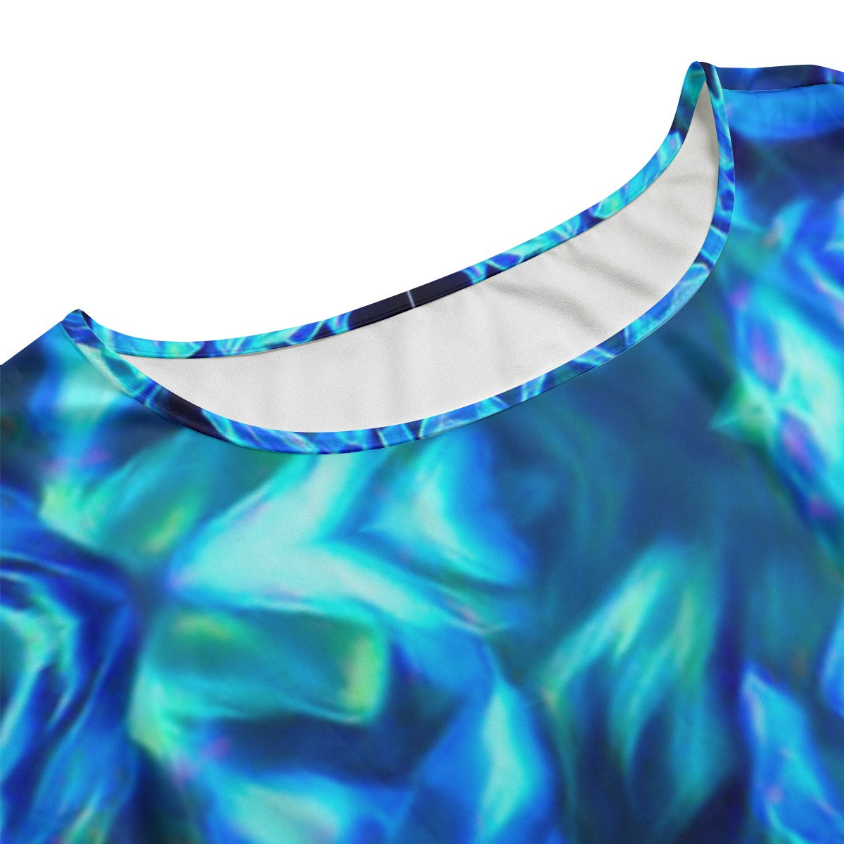 “Electric Blue”  Women's Long Dress With Pocket