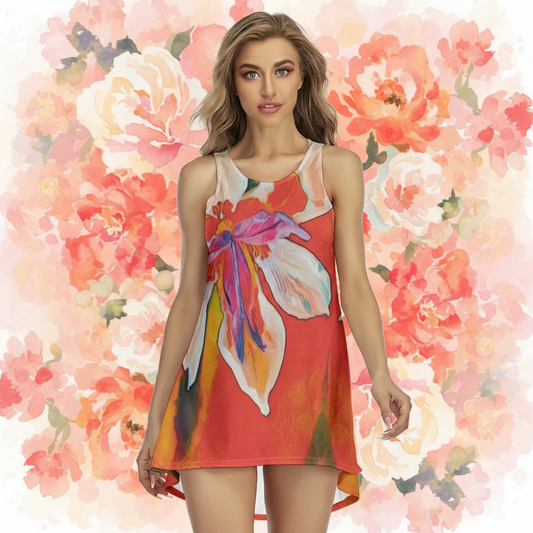 “Dietes”  Women's Casual Sleeveless Dress