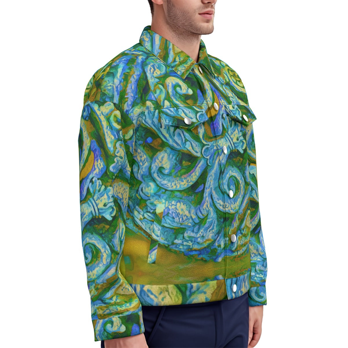 “Arcadia” Unisex Lapel Jacket | 245GSM Cotton