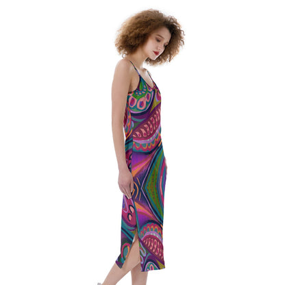 “Colour Burst”  Women's Cami Dress