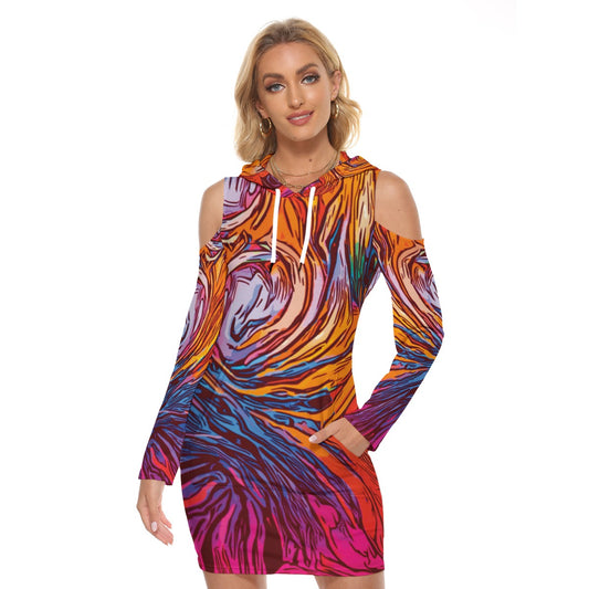 “Cyclonic” Women's Tight Dress