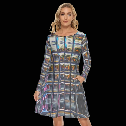 “Armoury” Women's Crew Neck Dress