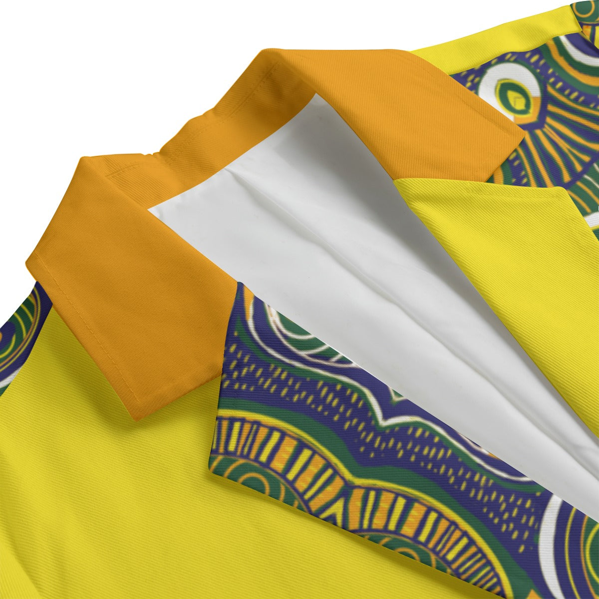 “Ancestral Tapestry”  Women's Leisure Blazer