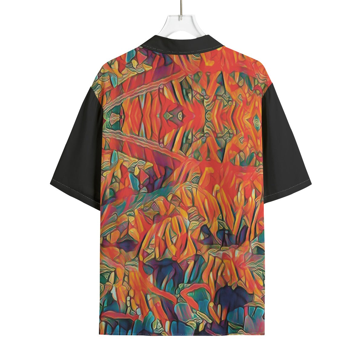 “Chromatic Fusion”  Hawaiian Rayon Shirt | 115GSM Rayon