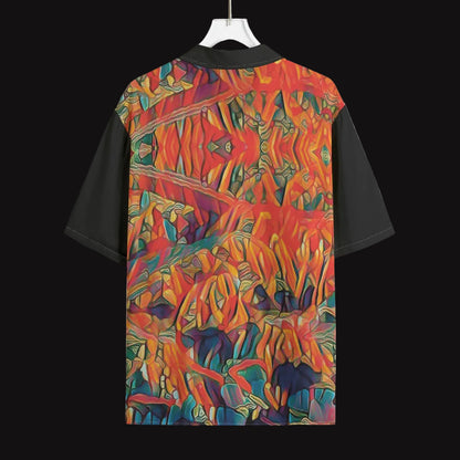 “Chromatic Fusion”  Hawaiian Rayon Shirt | 115GSM Rayon