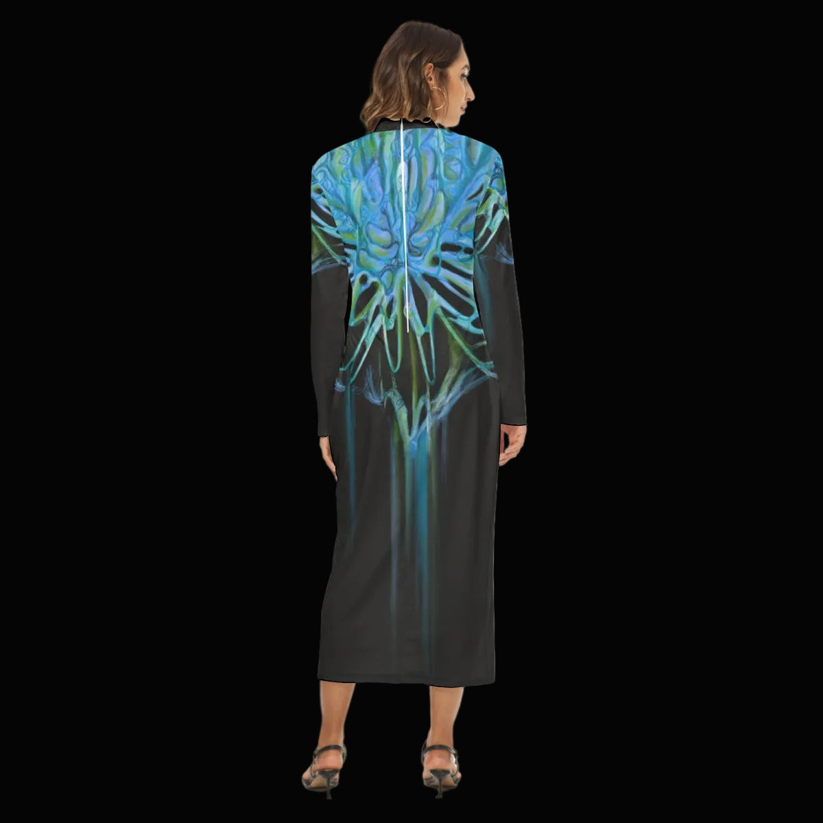 "Gothic Flora" Women's Hip Dress