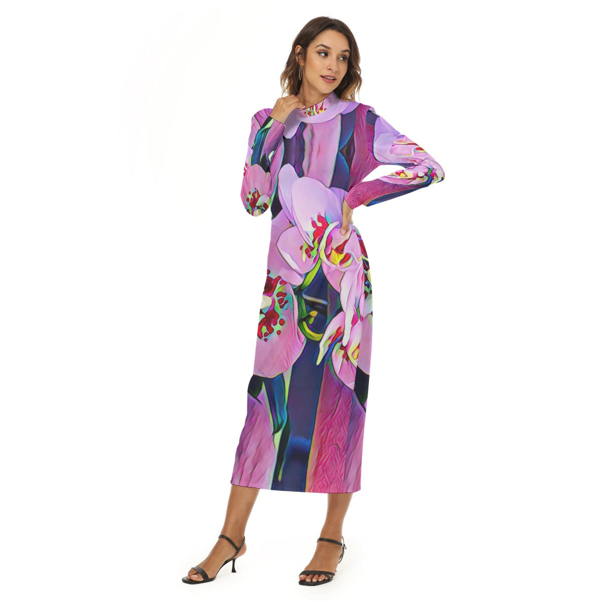 “Pink Orchid” Hip Dress