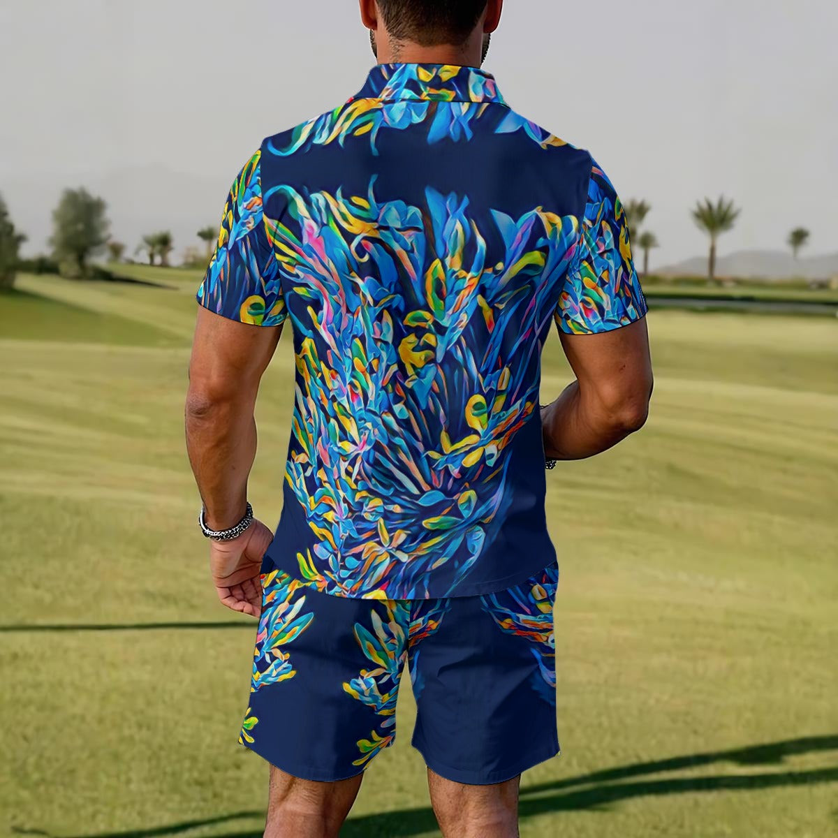 “Florina” Men's Polo Sportswear Set
