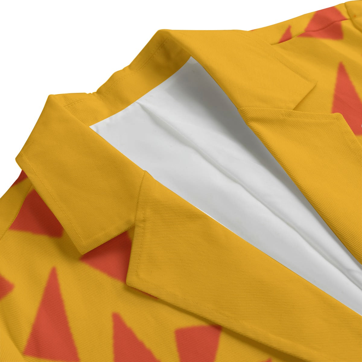 “Tangerine Tease” Women's Leisure Blazer | 245GSM Cotton