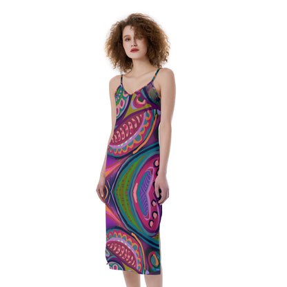 “Colour Burst”  Women's Cami Dress