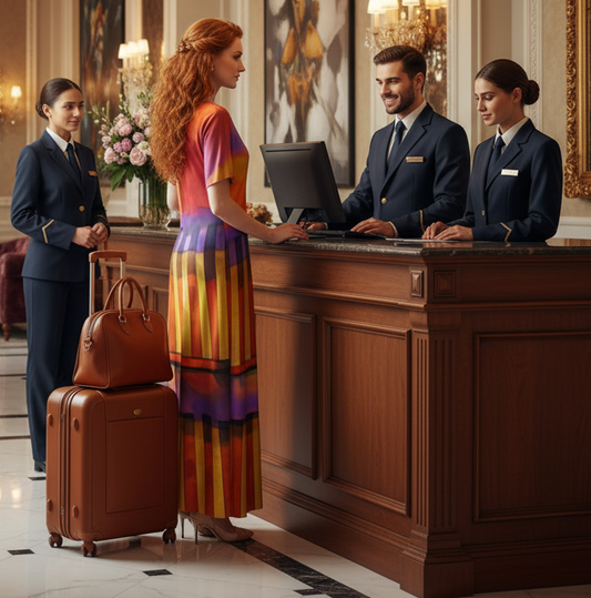 “Carnival” Women's Long Dress With Pocket