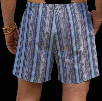 “Lightfall Feathers” Men's Beach Shorts