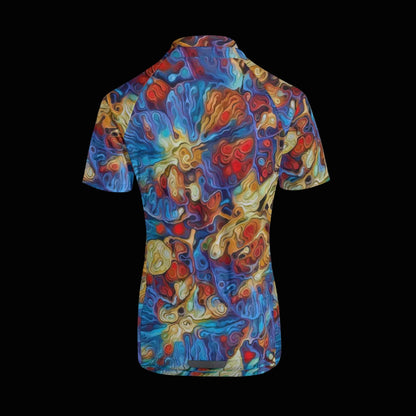 “Marbled Tides II” Women's Raglan Cycling Jersey