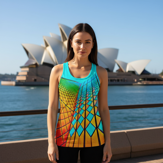 Eco-friendly “Opera House 1” Women's Tank Top