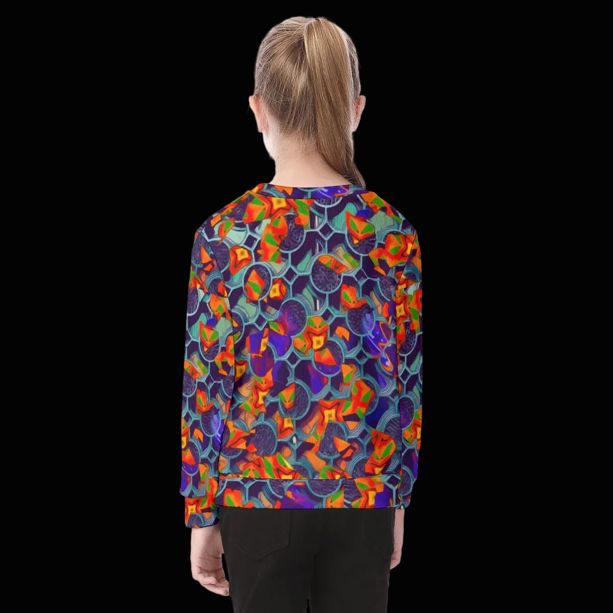 “Botanic Nebula”  Kid's Thicken Sweater