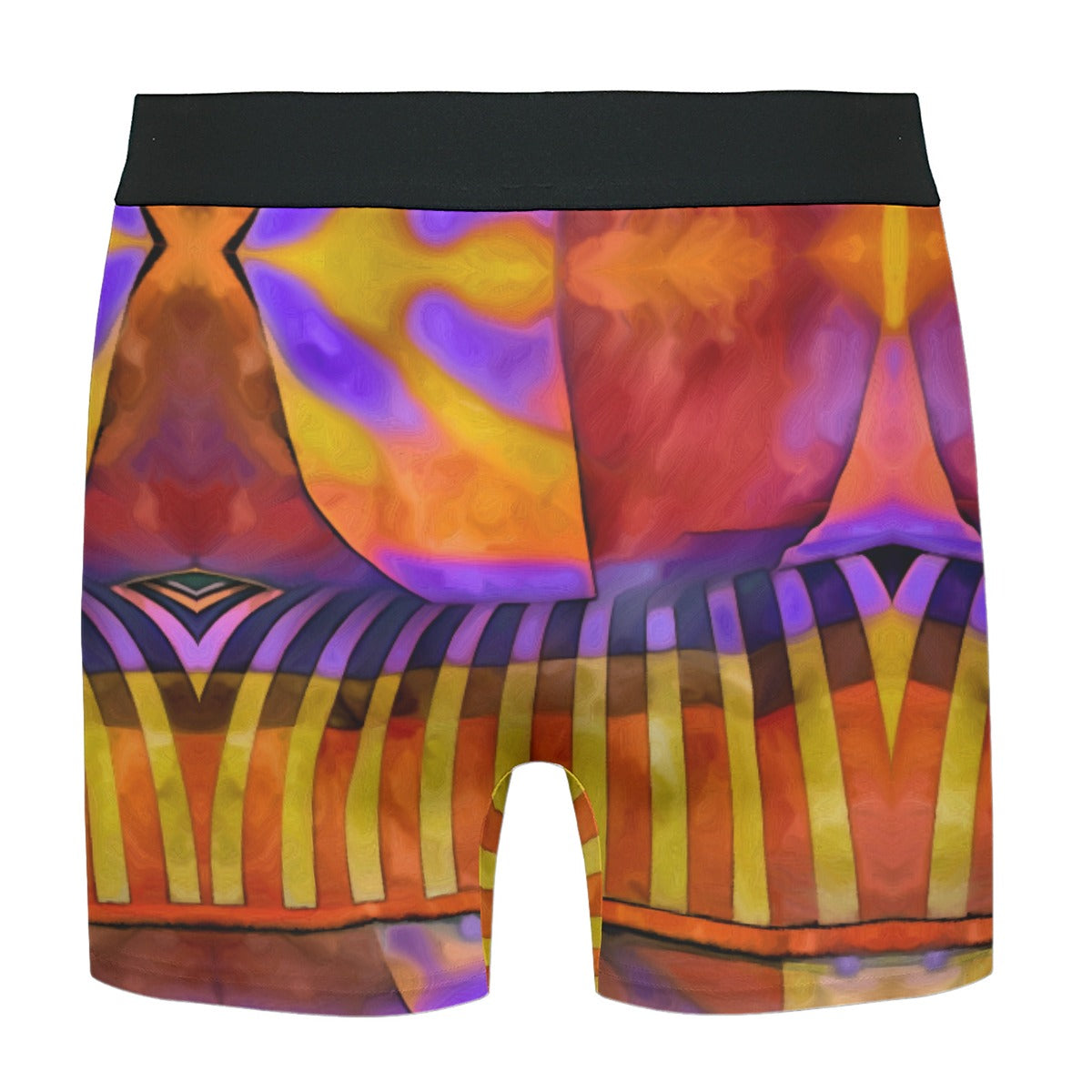 “Carnival” Men's Stretch Boxer Briefs